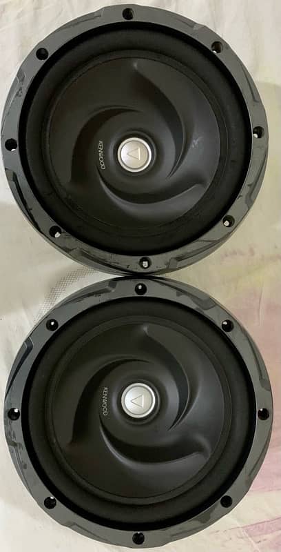 pair kenwood kfc-w3010 original subwoofer woofer 0