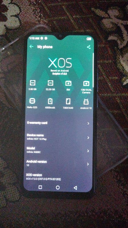 infinix hot 10 play 10 by 10 condition 0