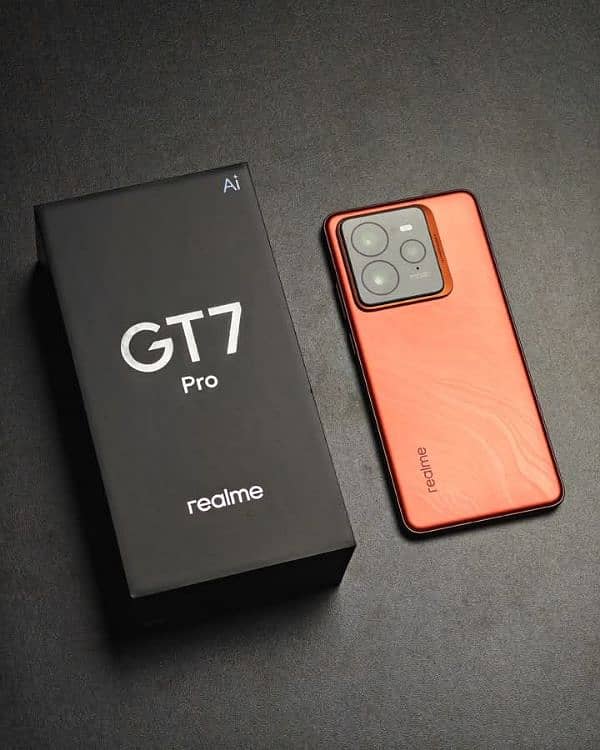 realme GT7 pro 16 512 1 TB PTA approved box pack 0