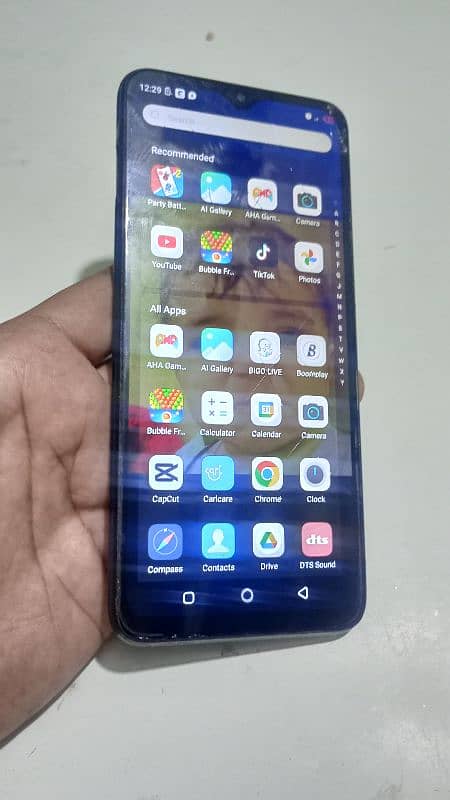 Infinix hot 9 4/64 with box and mobile 1