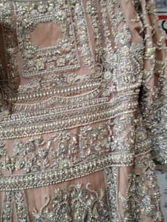 walima dress pink color use one time ful pulls work not dapka