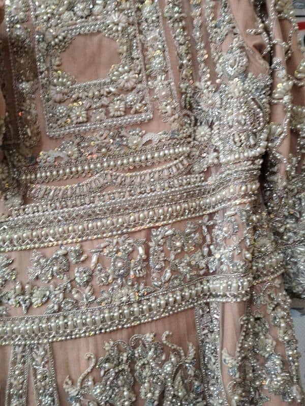 walima dress pink color use one time ful pulls work not dapka 1