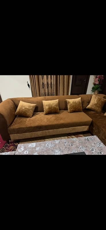 sofa set- L shape 1