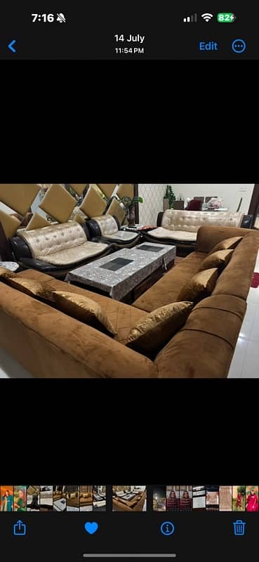 sofa set- L shape 2