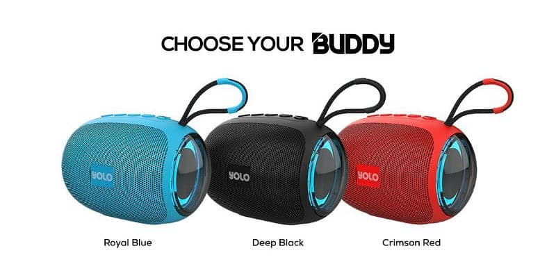 Durable LED Wireless Speaker with Bluetooth Connectivity &Super Bass 2