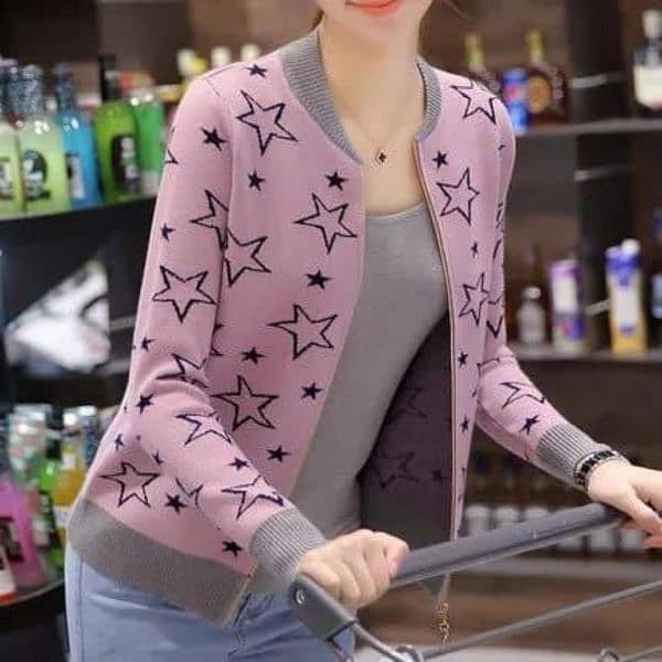 Stylish Printed Women's Winter jackets 2