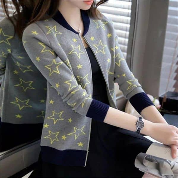 Stylish Printed Women's Winter jackets 4