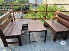 garden bench set for sale