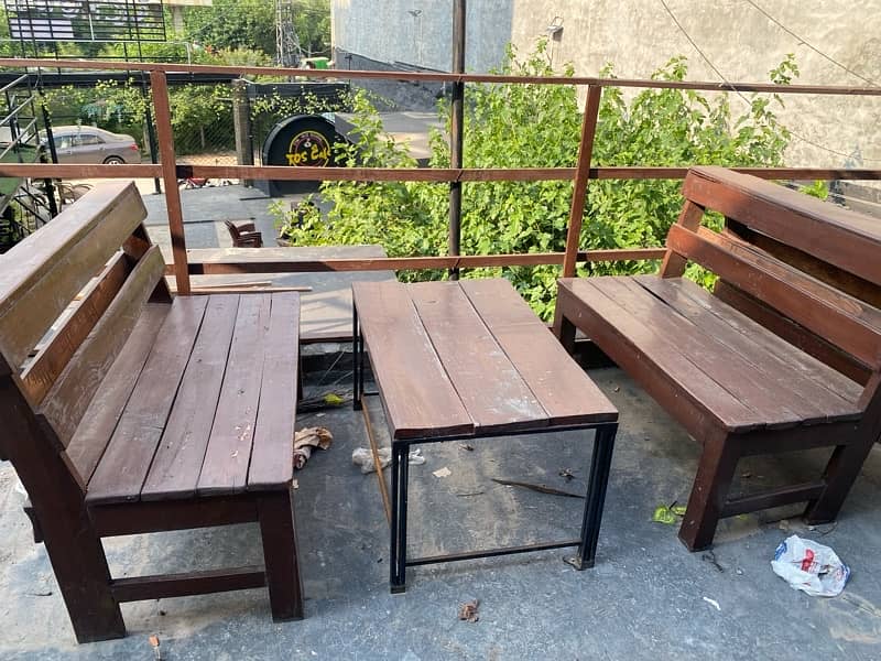 garden bench set for sale 1