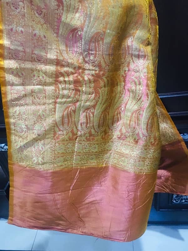 double shades indian saree stuff pure pure banarasi 3