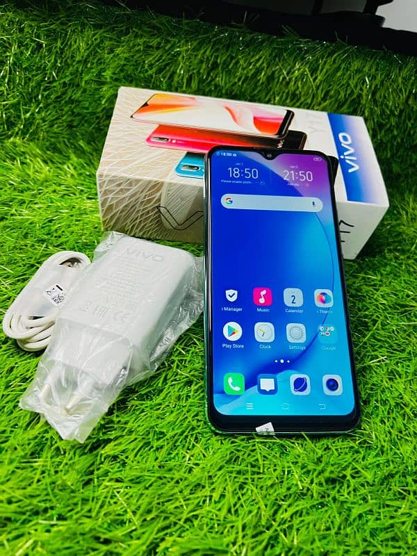 Vivo Y17 8gb 256gb With Box Charger PTA Approved 5