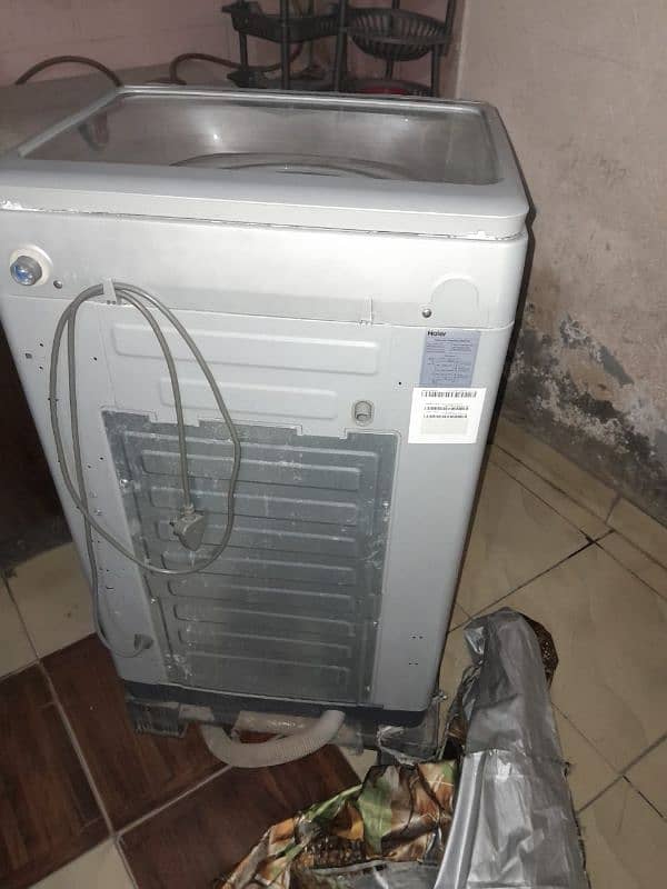 Haier Automatic washing machine model # HMW90-1789 3