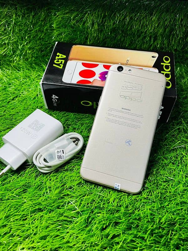 OPPO A57 4/64 PTA Approved Box Charger Complete 0