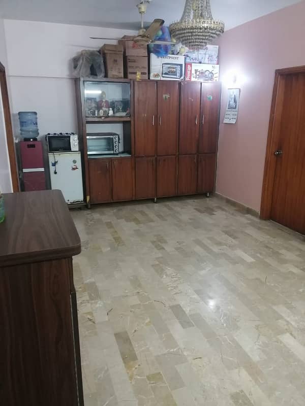 Dha Ph 2 (ext) | Well Maintained | Proper 1000 Sqft 2 Bed DD Apartment For Sale | WestOpen | Next To Corner | Airy, Spacious Rooms & Balcony | All Documents Cleared | Ideally For Investment | 4