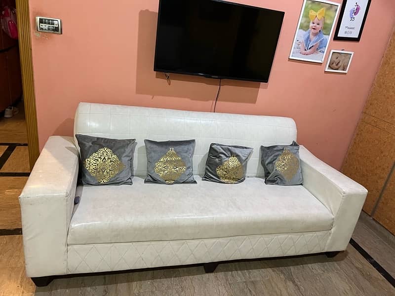 2 PC SOFA SET 3 SEATER 0