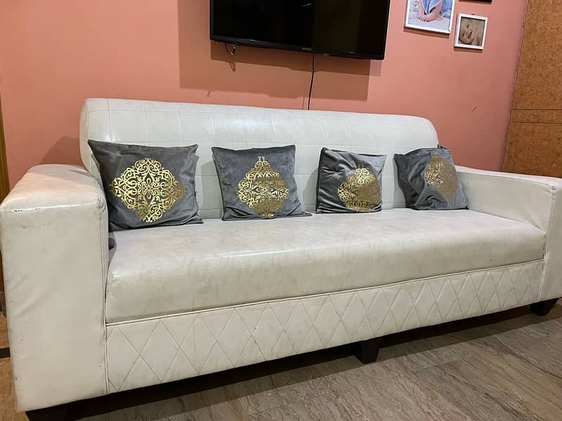 2 PC SOFA SET 3 SEATER 1