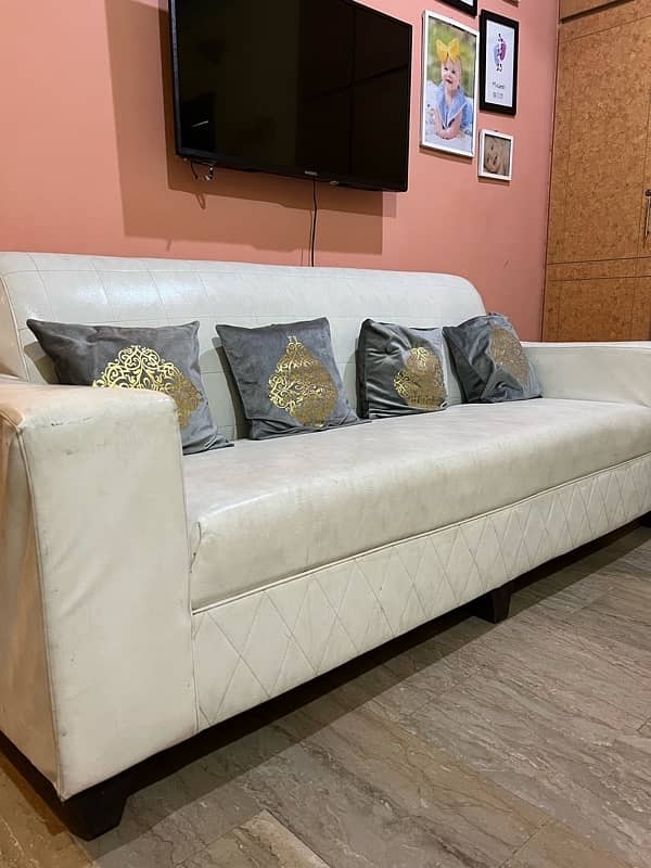 2 PC SOFA SET 3 SEATER 2