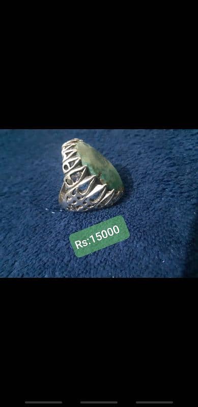 feroza and yaqod rings for sale 0