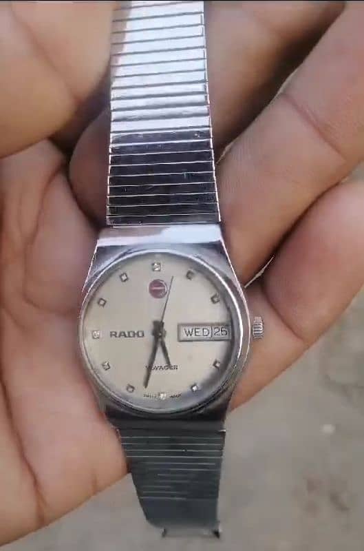 Rado voyager automatic watch for sale,good condition,original movement 0