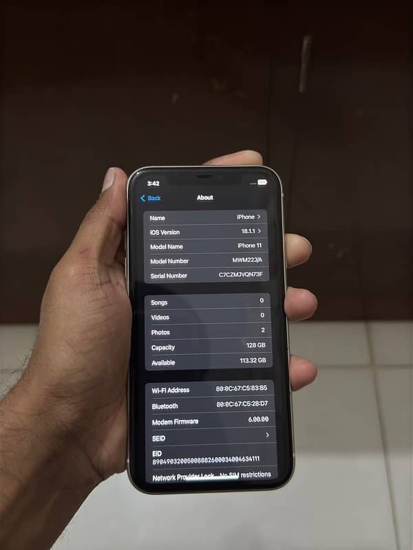 Iphone 11 128gb Pta approved 7