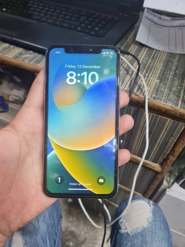 Iphone X 256 Gb PTA Approved With Box 0