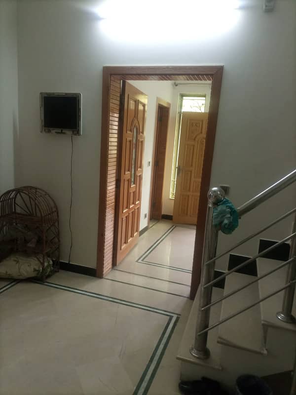 4marla 2beds tv lounge kitchen attached baths neat clean upper portion for rent in G 13 1 Islamabad 2