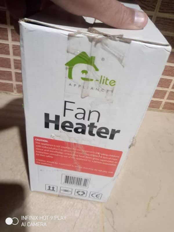 elite electric heaters ok like new 9