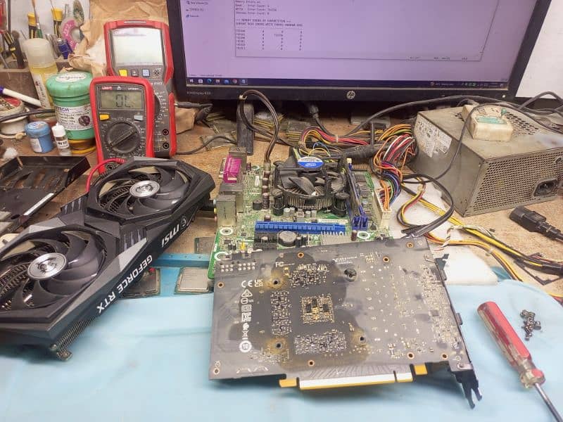 Gaming Graphics Card Repair Center 3