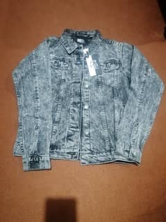 denium jeans jacket by zeen brand small size