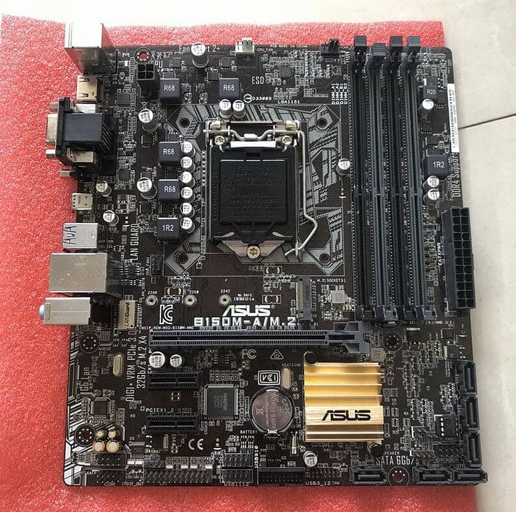 i5 6500 + Asus B150M-A/M. 2 0