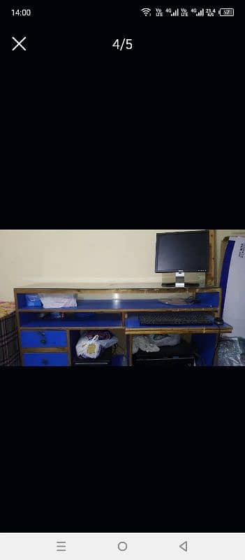 Shop Display Counter, Computer Table For Sale 2