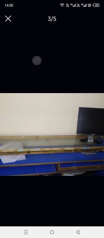 Shop Display Counter, Computer Table For Sale 4