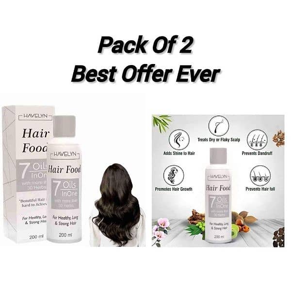 Hair oil pack of 2 0