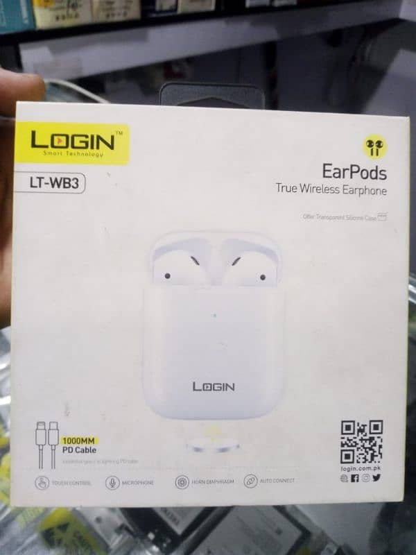 Login LT WB3 Wireless Earpod 0