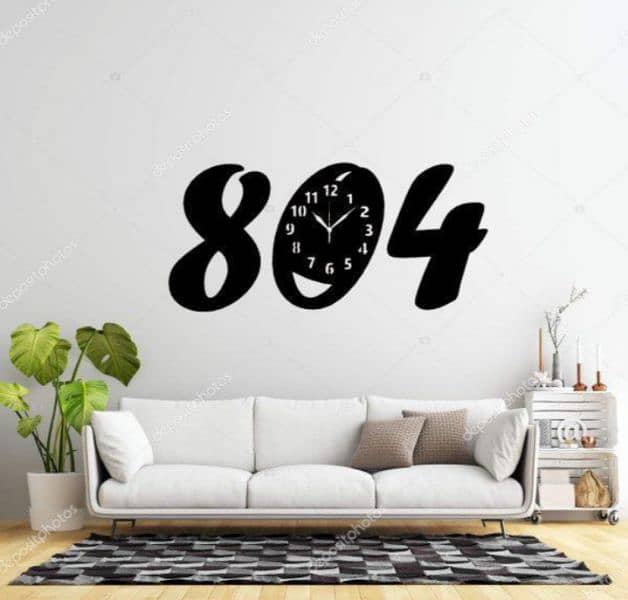 804 wall clock 0