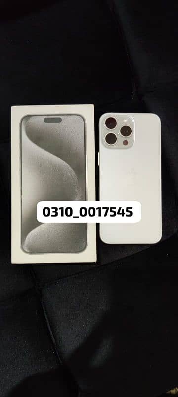 Iphone 15 Pro Max 256Gb J. v 99% Condition Like Brand New 0