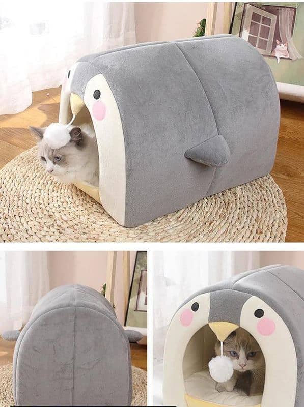 Brand New Cute Penguin Pet House Limited Stock! 2