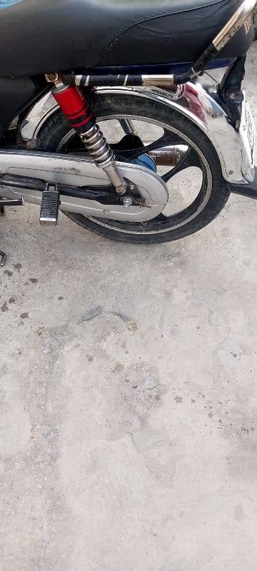 Alloy rims 70cc bike 1