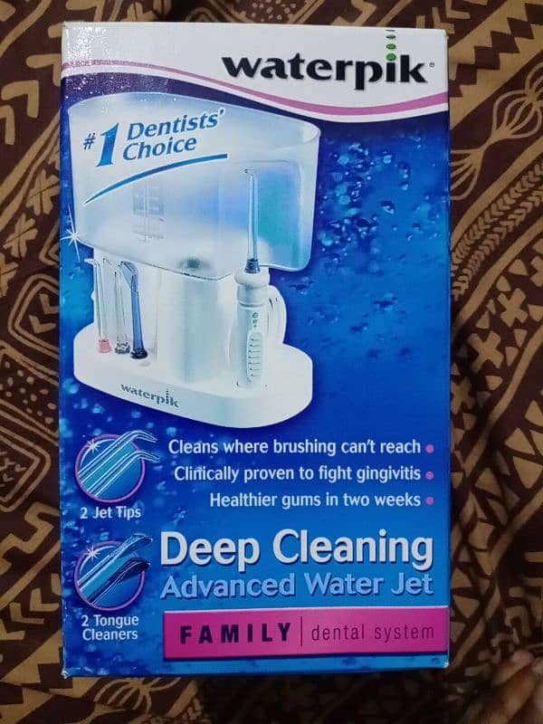 WATERPIK FLOSSER FOR HEALTHIER THEETH 6