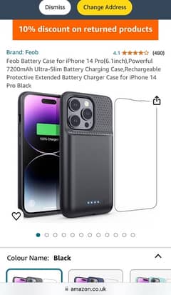 Apple iPhone 14 Pro battery case