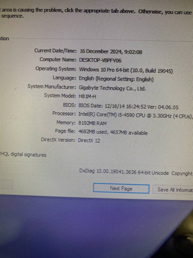 Full PC (exchange with laptop) 11