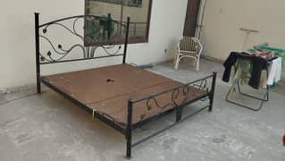 Iron Double bed for sale