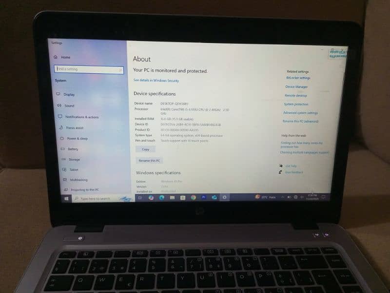 Hp Elitebook 840 G3 Touch screen 6