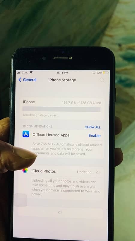 I phone 7 pluss 128gb PTA 6