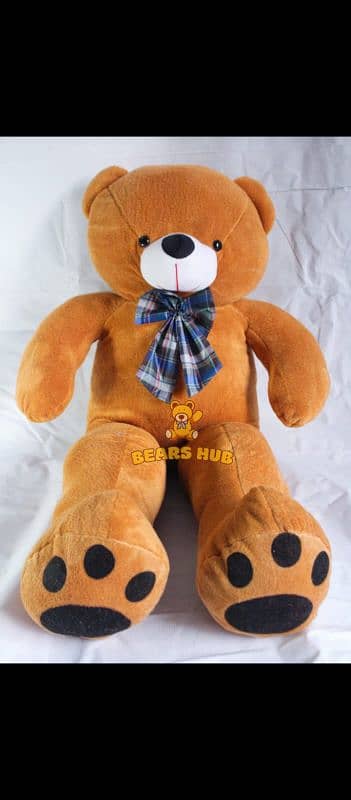 3.5 feet Teddy Bear for Girls Soft Stuffed Lovable Huge. 1