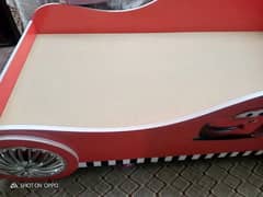 Brand New McQueen Car Bed - Wooden Frame - PKR 18,000