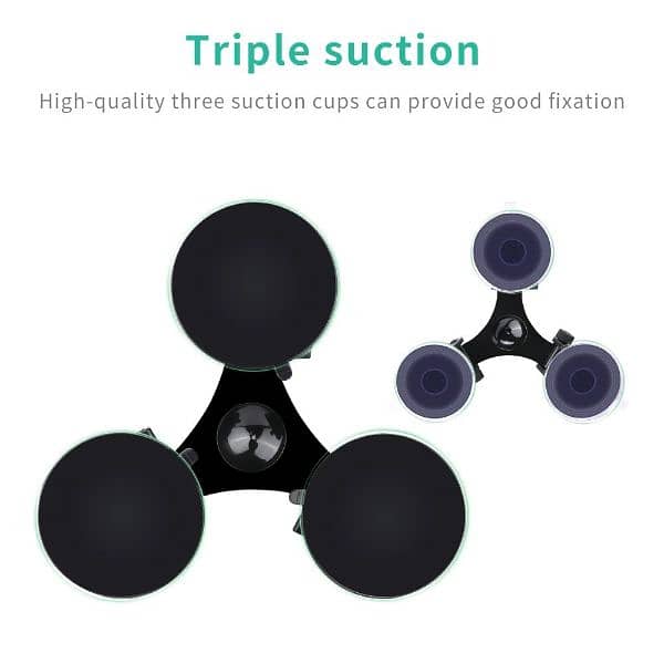 Car Suction Cup Glass Holder Triangle 6