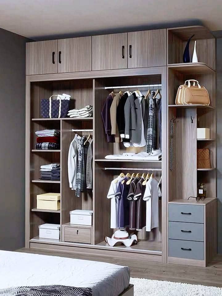 wooden doors,kitchen wooden works,wardrobes,media wall,wooden cabinet 0