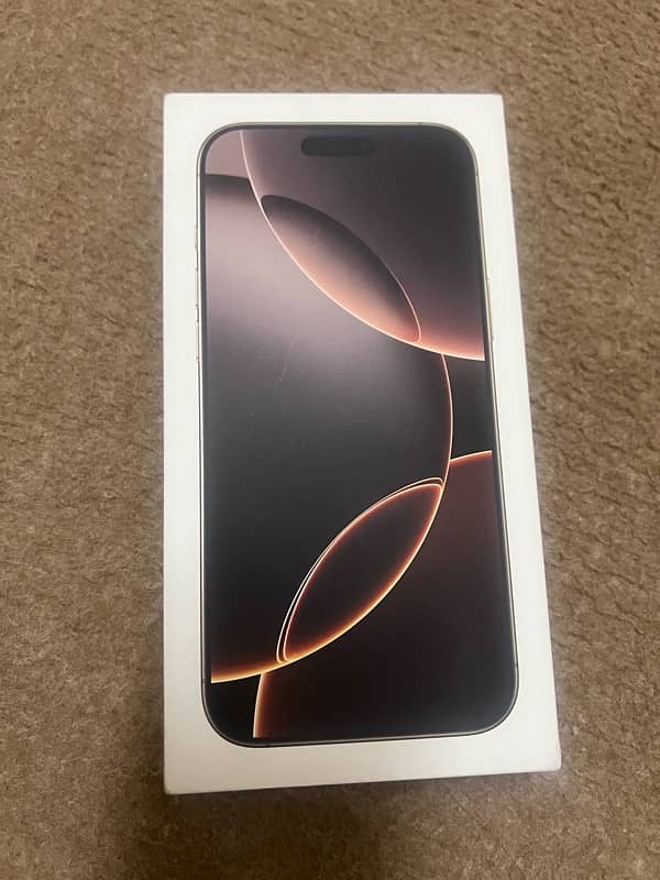 IPhone 16 pro max 256gb LLA desert titanium new non pta factory unlock 2