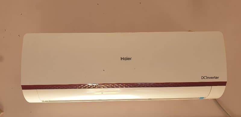 Haier AC new DC inverter, 1 ton, used for 2 months 2